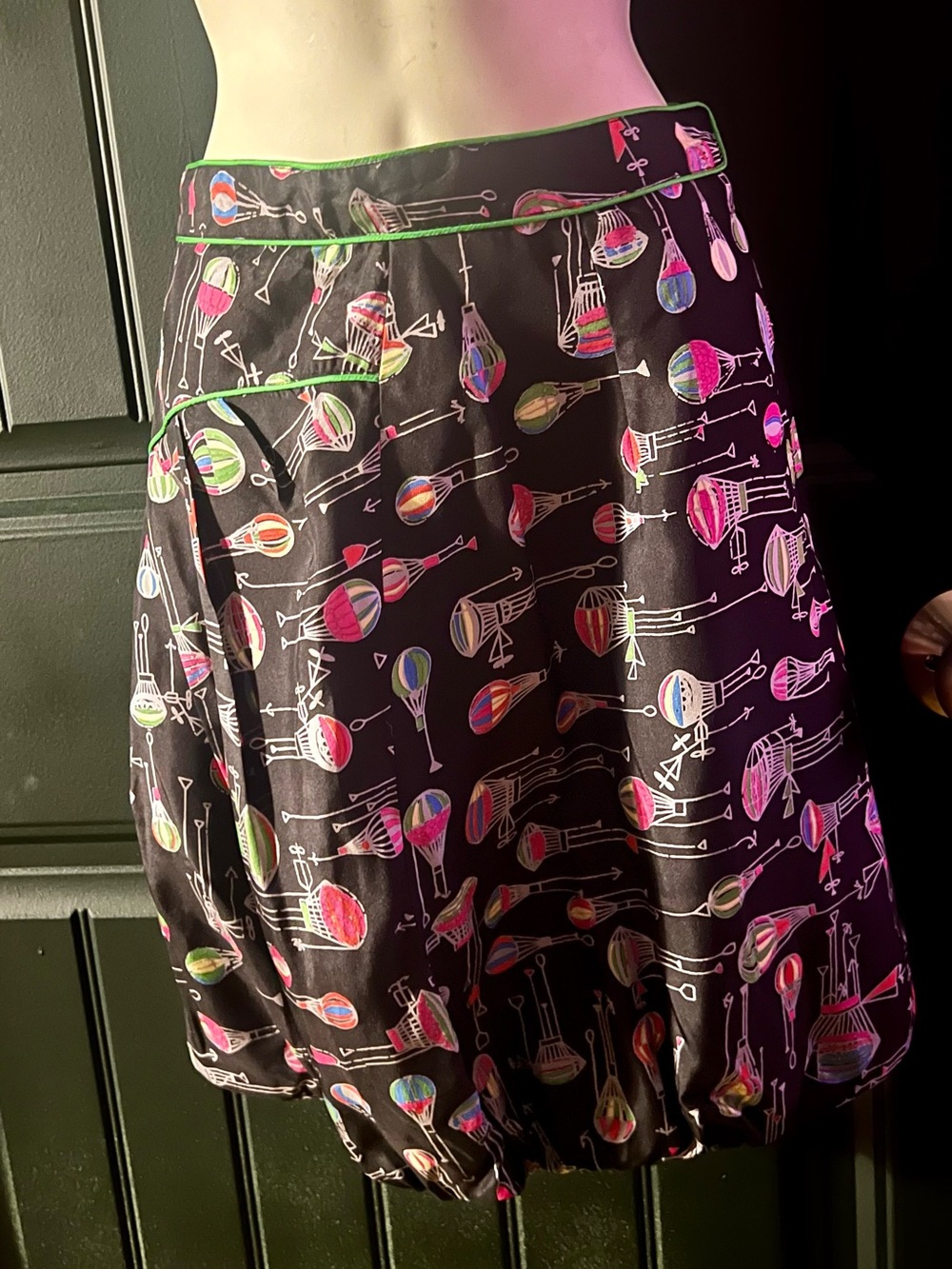Anthropologie Hot Air Balloon Skirt